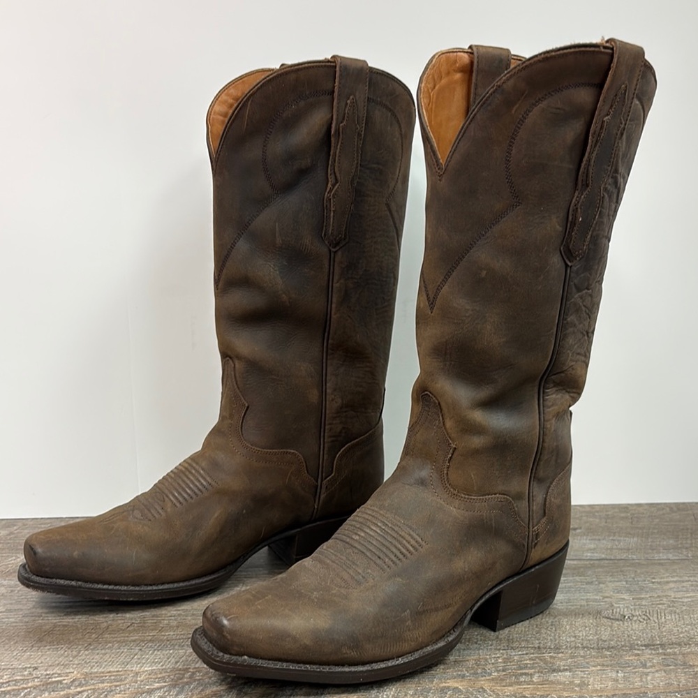 El Dorado Men’s Handmade Roper Boots -Medium Toe ED2225 Size 8.5